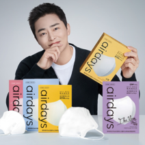 (100매) 조정석 에어데이즈 KF94 화이트 / 특대형(대형 플러스) 대형 중형 소형 황사 숨쉬기편한 새부리형 마스크, 특대형(대형플러스)(화이트) 100매, 10박스, 10매입