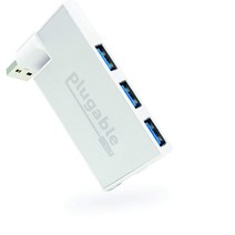 플러거벌 USB 허브 회전식 4포트 3.0 전원 공급식 허브(Windows 맥스OS 및, 상품선택