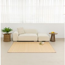 내추럴 나무결 대나무 여름 두평형 대자리 200x260, 단품