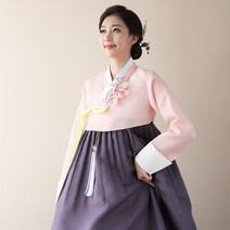 김홍갑한복 [한복대여]도란 은모란 앤 먹보라 혼주 하객 한복 세트