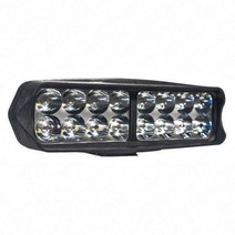 [케이로] 364580 오토바이 LED 주행등 방수 보조 헤드라이트 스쿠터 외부 스포트라이트 안개등 액세서리 8 12/16, 1pcs 16 LED