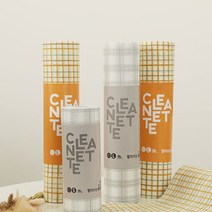 위케어x따꼬 클리네트 빨아쓰는 주방행주 친환경 뜯어쓰는 롤 예쁜 카페 행주 라지/스몰, 롤행주 35X25cm (35매 )