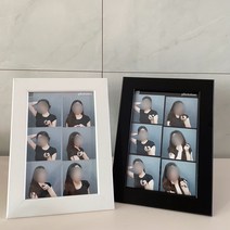 액자 포토매틱 인생네컷 포토이즘 포토그레이 포토시그니처 보관, 스카이블루