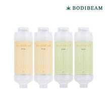 바디빔 바디빔 비타민 샤워필터 가든향2+오렌지향2, 비타민 샤워필터 가든향2+오렌지