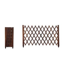 나무 울타리 휀스 펜스 담장 테라스, 뾰족발 120cm