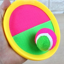 캠핑놀거리 찍찍이 벨크로 캐치볼 어린이 야외 실외 미니 공놀이 공받기