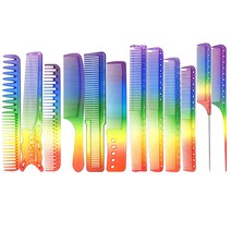 EZ 정밀가공 전문가용 방지 레인보우 커트빗, 레인보우커트빗, 703양면빗189mm