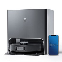 [전자동 물 닦아 시스템]ECOVACS(에코 벅스)DEEBOT X1 TURBO 로봇 청소기 걸레의 자동 세정 5000Pa 강력 흡인 AIVI 3D 장애물 회피 시스템 고정밀도 매핑 기능 3D맵 고성능 카메라 년 보증