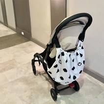 휴대용 유모차 아기 가방 정리함 기저귀 보관 대용량 액세서리 여행용 카트, [01] as the picture