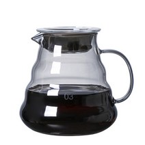 드립백거치대 드리퍼 더치기구 핸드머신 커피 체어 Pour over 세트 V02 600ml 서버 V60 필터 유리 깔때기 드립 양조 컵 나무 홀더 재사용 가능 도구, 없음, 6.600ml C