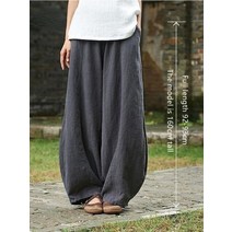 똥싼바지 몸빼바지 빅사이즈냉장고바지 알라딘바지 항아리바지 harem pant 대마 블루머 여성 바지 캐주얼 느슨한 여성 바지 2022 summer cotton oversize