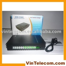 PBX 콜센터SOHO-PBX/Small PABX 소규모 비즈니스 솔루션용 빠른, 한개옵션0
