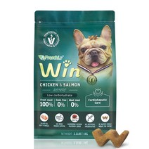 프레스키 칠면조 + 연어 레시피 소프트 윈사료, 닭, 1kg, 1개