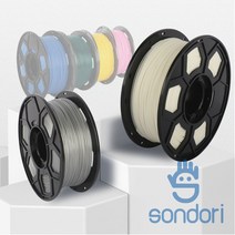 손도리 ECO 국산 인증제품 1kg PLA 화이트 필라멘트 3D프린터 1.75mm, 필라멘트 아이보리