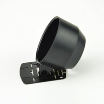 범용 자동차 차량용 플라스틱 헤비 듀티 싱글 게이지 포드 마운트 홀더 타코미터 60mm 블랙, 한개옵션0