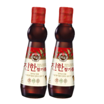 백설 100% 참기름 320ml x 2병 진한참기름, 1개