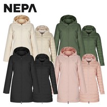 네파 여성 양면 에이프릴 리버서블 경량 다운 자켓 7I82046