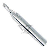 기원 초경 외날 평 엔드밀 1F 우헬릭스 Ø1~Ø4 1EA, Ø1*3L*Ø6*50L*1F, 1개