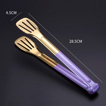 감자튀김집게 먹방집게 요리용핀셋 304 스텐레스 집게 튀김집게 불고집게 스테이크집게, 16 보라빅사이즈304스테인리스 스틸