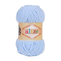 마마니트 10+1 소프티 베이비 털실 / 뜨개실 /수면사실 / 알리제털실, 183 라이트블루