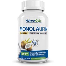 내추럴큐어랩스 프리미엄 모노라우린 600mg 100캡슐, 개, 100개 (1팩)