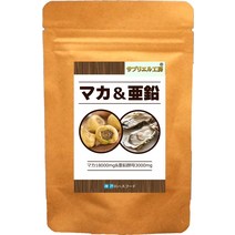 [Amazon 브랜드] 고베 로하스 푸드 진한 유기 마카 & 아연 60알 30일분 일본제 사프리엘 공방