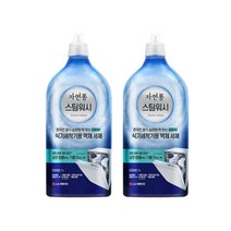 LG 자연퐁 식기세척기 전용세제 2개, 액체세제 1kg 2개