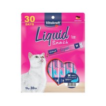 고양이 츄르 몽땅펫 비타크래프트 리퀴드스낵 (연어+오메가3), 30P, 3팩