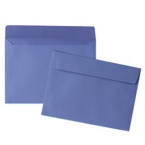 케이링크365 A5봉투 컬러봉투 우편용 15.5cmx21.5cm 축하 감사 카드봉투/엽서봉투, 6.KWV5 청보라(A5봉투 20장)