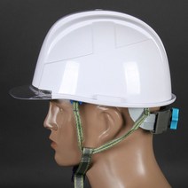 전크샵 ABE종 공사장 안전모 안전모자 코브 투명창흰색, 단품