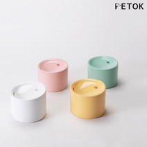 펫톡 파스텔 정수기, 화이트, 써클