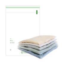 친환경 포장재 생분해 접착 속비닐 38x47+4 (100장), 대