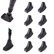 등산 스틱 액세서리 8 pcs 트레킹 폴 노르딕 하이킹 등반 프로텍터 캡 팁 고무 워크