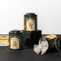 [쌍계명차 본사공식] 티 마스터 캔 모과돌배 제주황귤 수국유자차 12티백 3종 택2, 제주황귤 12티백, 모과돌배 12티백