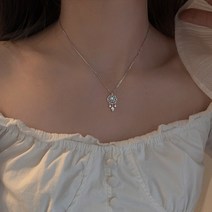 여성 목걸이 뱀줄 코인 거북이 925 실버 다채로운 드림 캐처 펜던트 간단한 지르콘 유행 쇄골 체인 보석