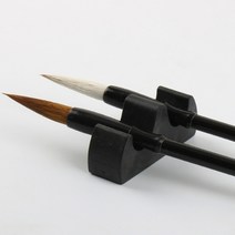 붓걸이 미술 캘리그라피 브러시 서예붓받침펜홀더 블랙 1P, 단품, 단품