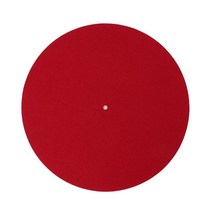 미니LP판 턴테이블 엔틱 인테리어 축음기 매트 레코드 플레이어 매트 레코드 플레이어 매트 슬립 매트 오디오 애호가 123939 플래터 비닐 레코드 플레이어 진동 방지 111, 빨간색