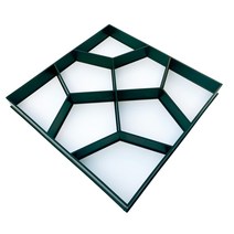 자동수평몰탈 수평몰탈 시멘트 플라스틱 정원 포장 곰팡이 경로 제조기 금형 시멘트 벽돌 안뜰 울타리 잔디, 한개옵션0