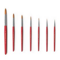 화홍 320 1호 세필붓 둥근모 광범위 표현 가능, 화홍 320 6호 세필붓 둥근모 광