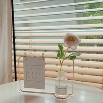 포토 화병 인테리어 한송이 메모 꽃병 철제 오브제 디퓨저 용기 소품