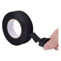 15M 9/15/19/25MM Heatresistant Adhesive Cloth Fabric Tape For Automotive Cable Harness Wiring Loom E, 01 9mm