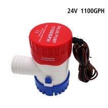 3 세대 빌지 펌프 1224vdc 3505007501100gph 정원 홈 보트 용 고 인성 소용돌이 수중 펌프 호환, 24v 1100gph
