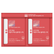 락토테미 스킨포유 저분자피쉬콜라겐 스틱 3000mg 30포 2개입 이탈리아산