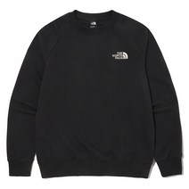 [노스페이스] 심플 로고 크루 NM5MM50A_BLK