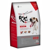 낱개 포장 피모건강 소프트 사료 2.5kg 강아지밥 시바