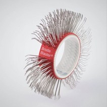 10개 독일 Monti 표면 준비 브리슬 블라스터 브러쉬 스테인레스 White 11 mm / 23 mm, 11 mm (10ea)
