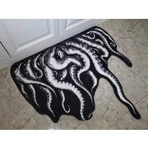 거실러그 워셔블 포인트 인테리어 러그 카페트 고딕 문어 촉수 카펫 입구 현관 홈 143