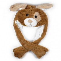 아이윙스 귀가 움직이는 동물 토끼 방한모자 털모자