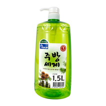 클린업 주방세제 피톤치드 1.5L 설거지 기름때 식기세척제