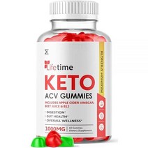 Lifetime Keto ACV 젤리 석류 라이프타임 케토 애플 사이다 식초 젤리 (젤리 60개)